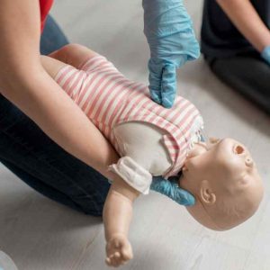 First aid baby
